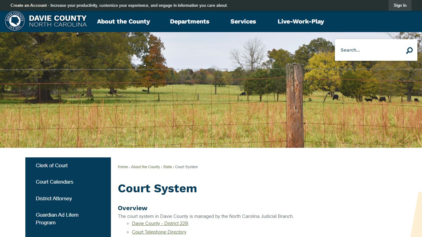 Court System | Davie County, NC - Official Website